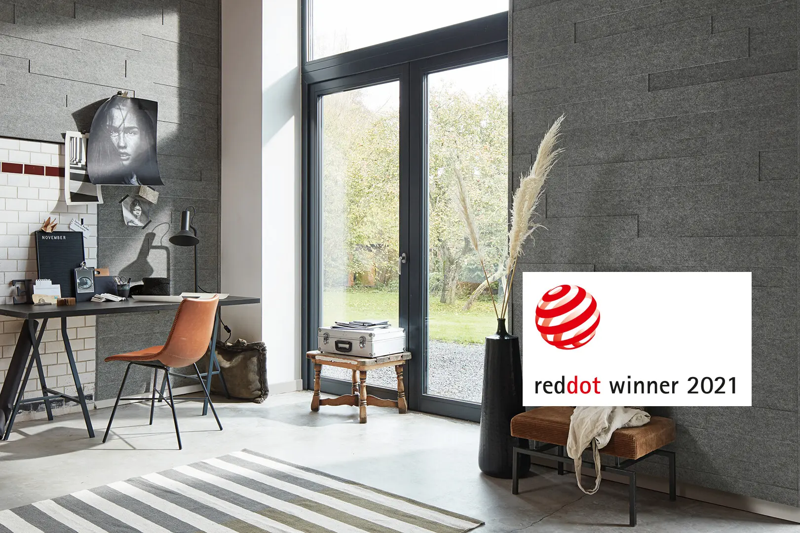 Paneles acústicos MeisterDesign style premiados con Red Dot